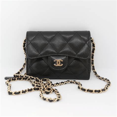 chanel mini wallet on chain review|Chanel wallet on chain real.